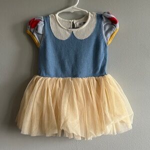 GAP Blue and Cream Kids Costume Dress
